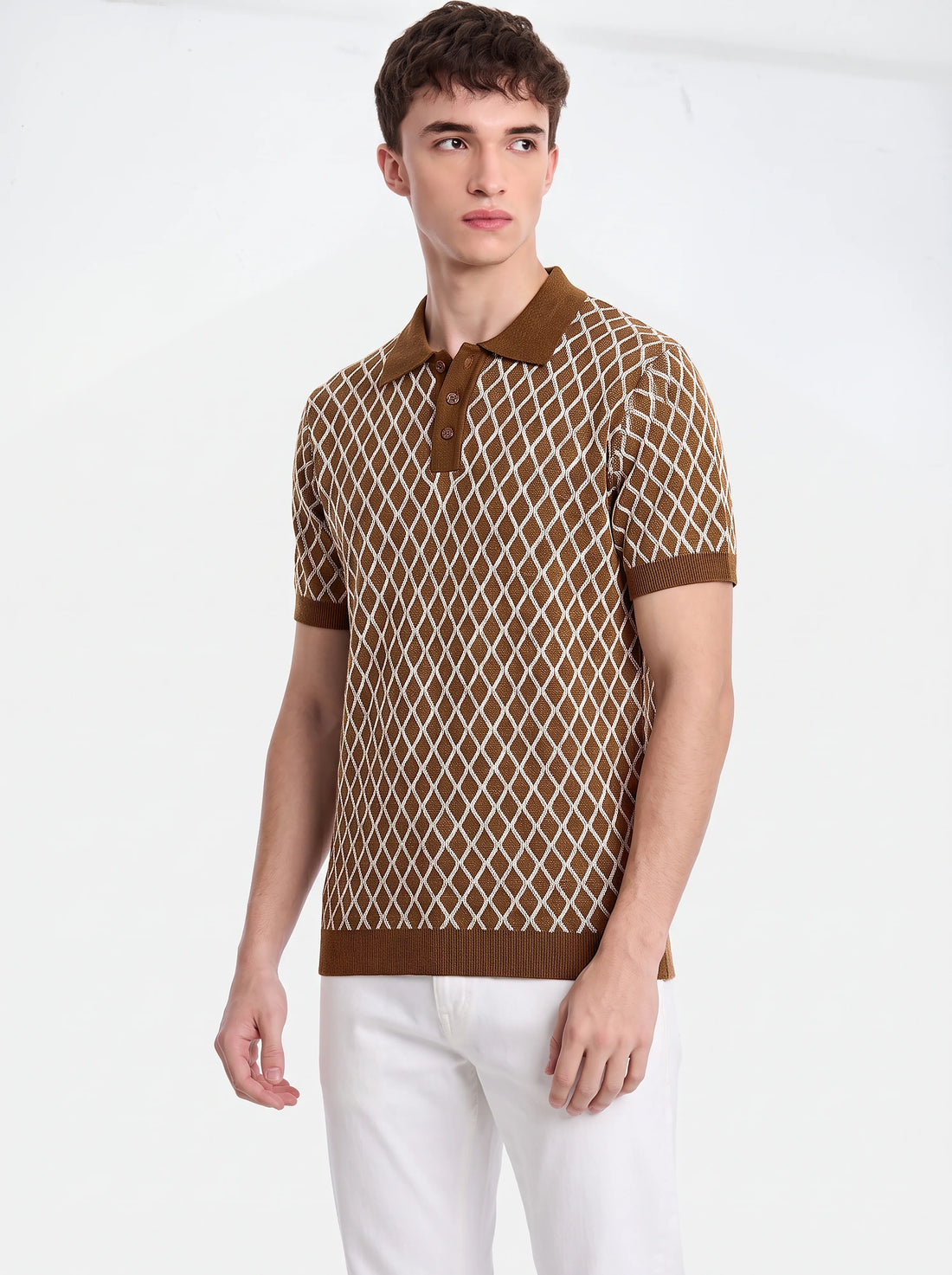 Classic Brown Polo T-Shirt