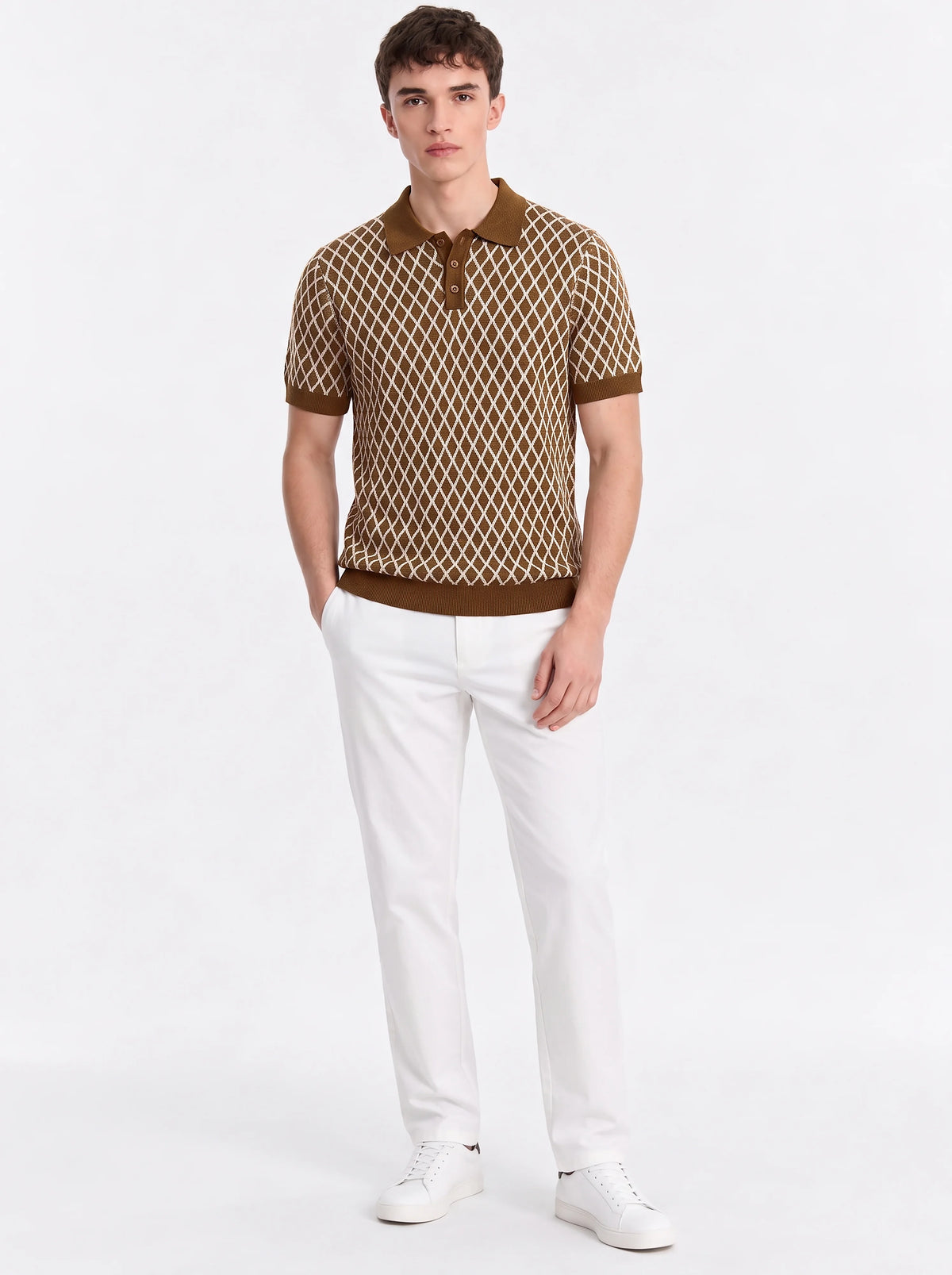 Classic Brown Polo T-Shirt